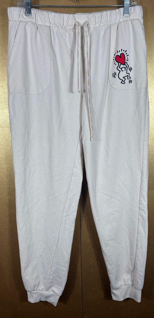 Keith Haring woman’s jogger sweatpants size M